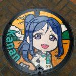 沼津市ラブライブサンシャインマンホール場所の地図巡りで聖地巡礼