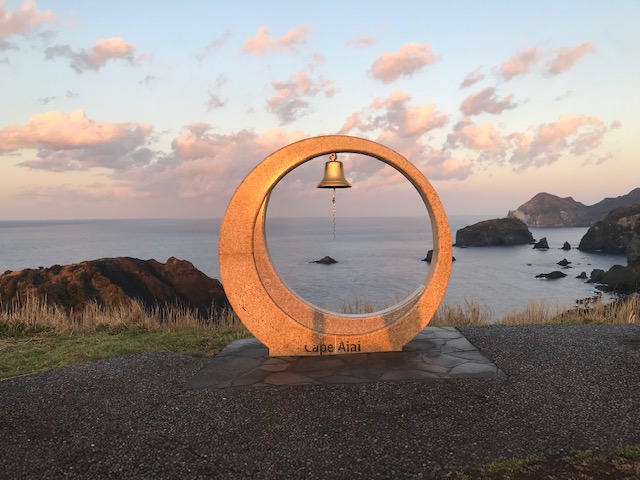 石廊崎で御来光