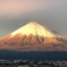 赤富士　富士山写真