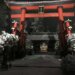 深夜雪の不思議空間北口本宮冨士浅間神社最強スピリチュアルパワースポット怖いほど不思議ご利益が漂う龍神が住む社